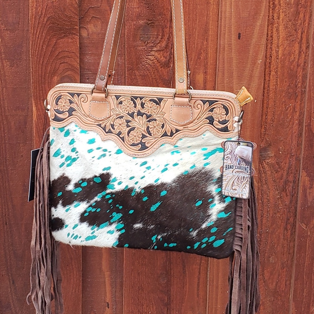 Authentic leather cowhide